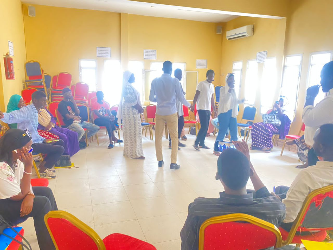 2ème journée de la formation sur le développement du personnel à la mairie de Tevragh Zeina