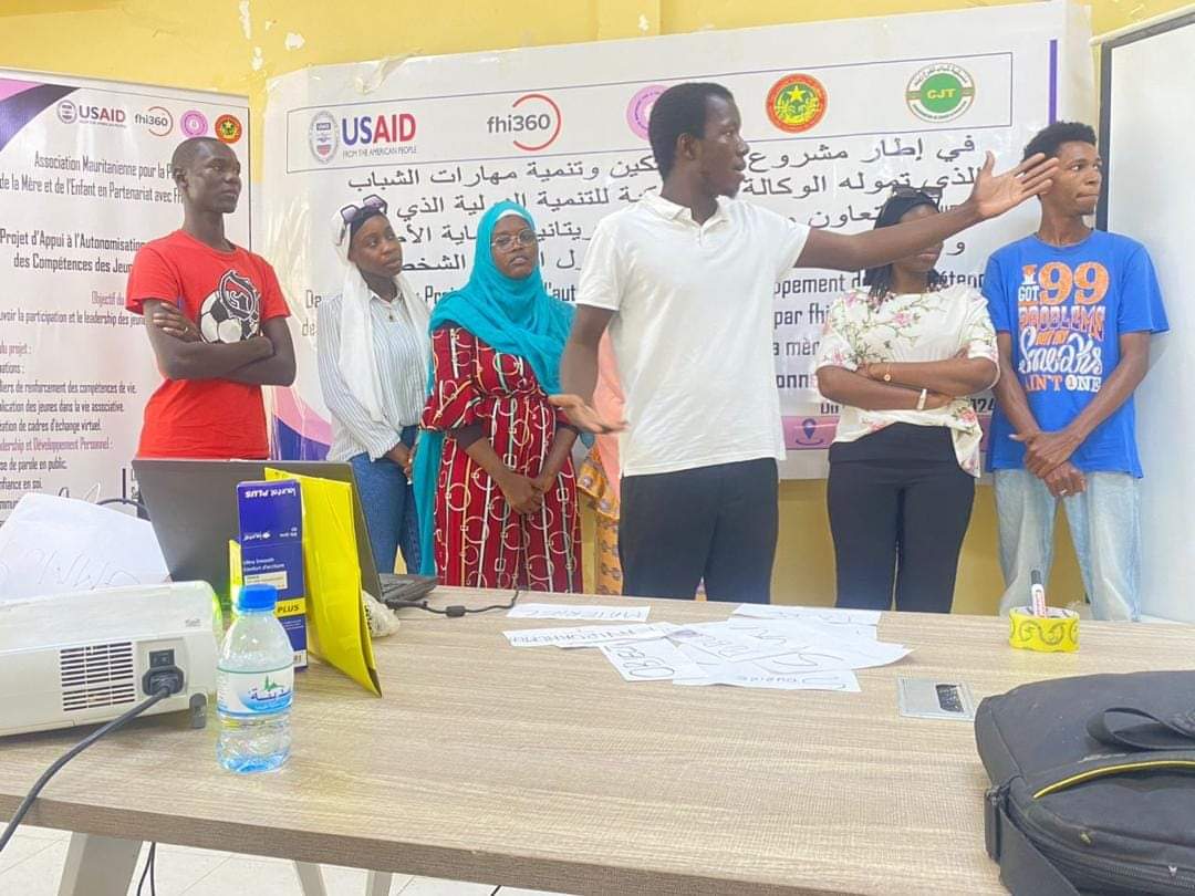 Troisième et dernière journée de la formation destinée aux jeunes de Nouakchott Ouest à la mairie de Tevragh Zeina