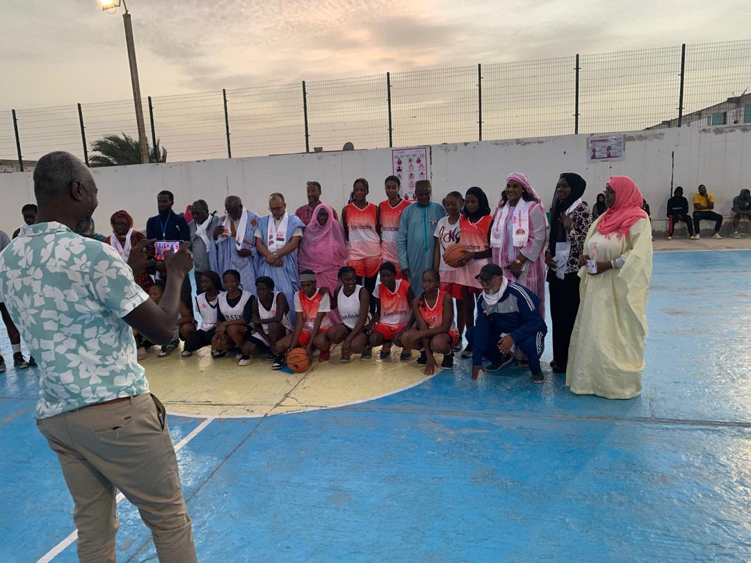 L’Association Mieux Vivre avec le Cancer Gynécologie en Mauritanie à invité l’AMPME à une sensibilisation sur le cancer du sein organisée le 19 octobre 2024 au stade de Cansado